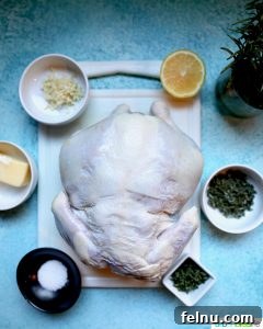 Ingredients for Air Fryer Rotisserie Chicken, mixed into a paste