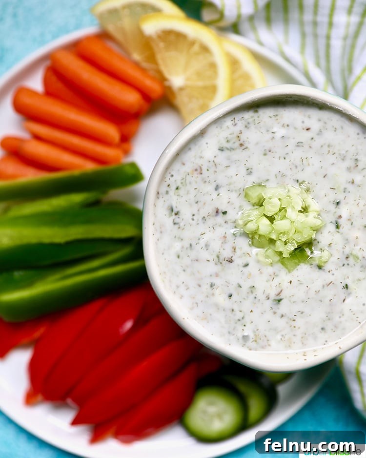 Zesty Vegan Tzatziki Dip 2 vegan tzatziki veggie dip