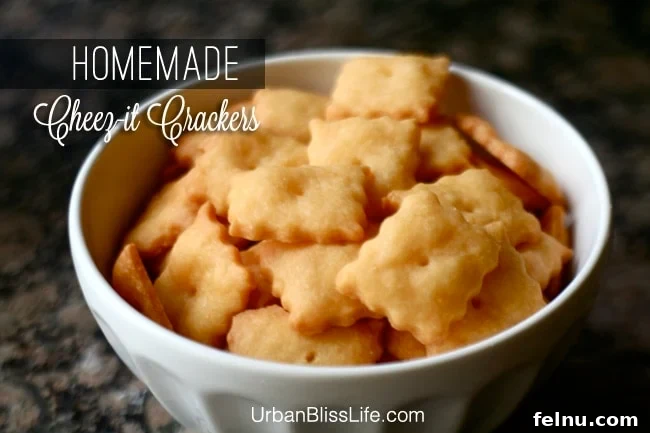 Homemade Cheez-Its Crackers