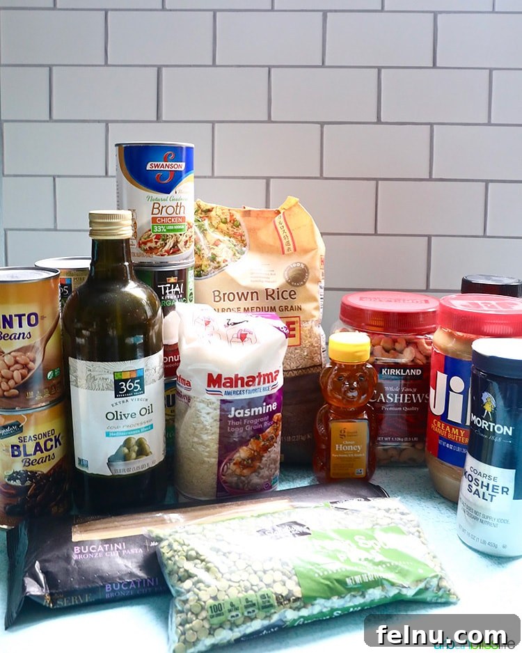 The Definitive Guide to a Fully Stocked Pantry 2 Non-Perishable Food Pantry List