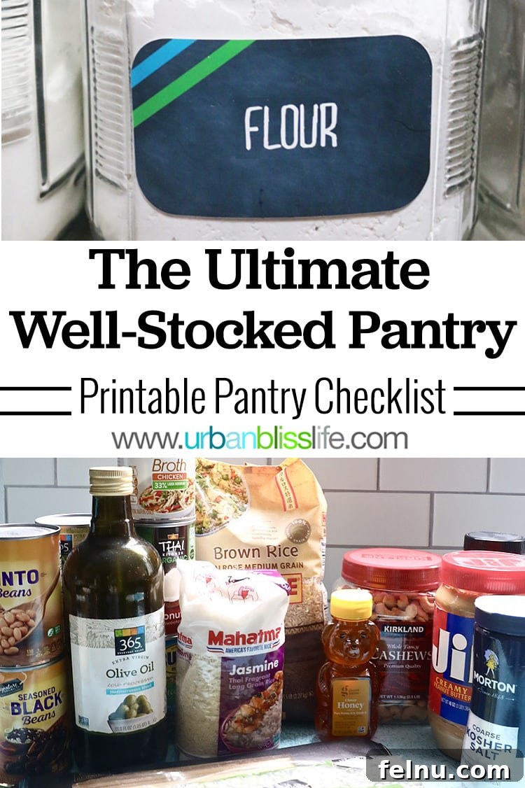 The Definitive Guide to a Fully Stocked Pantry 11 Non-Perishable Food Pantry List