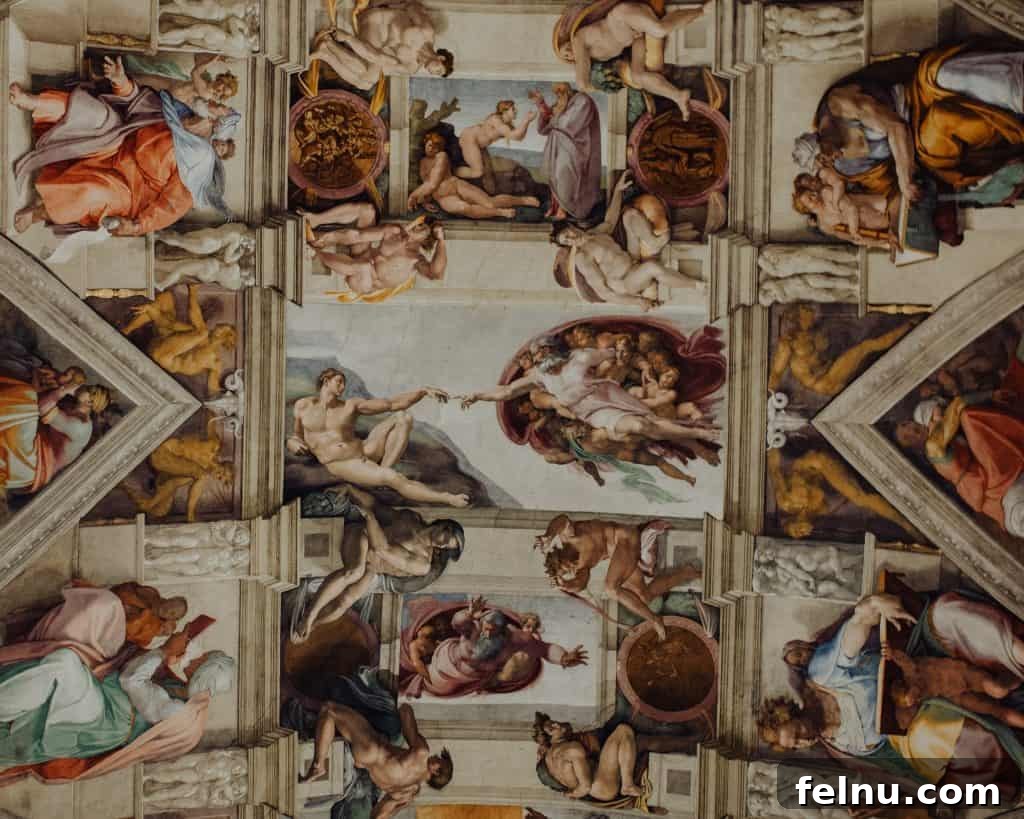 20 Virtual Journeys From The Comfort Of Your Home 16 The stunning ceiling of the Sistine Chapel painted by Michelangelo