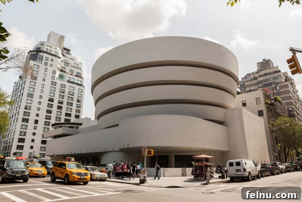 20 Virtual Journeys From The Comfort Of Your Home 8 The distinctive spiral architecture of the Guggenheim Museum in New York