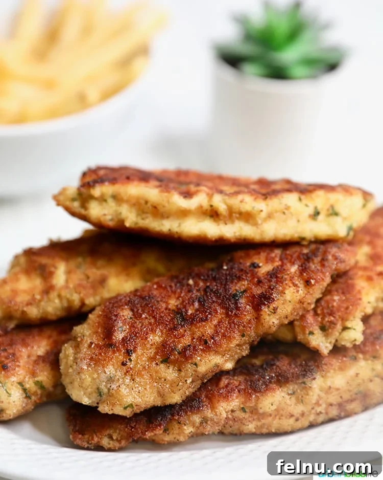 Easy breaded chicken tenders