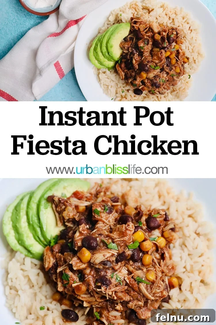 Fiesta Chicken Pressure Cooker Recipe 9 Pin this Instant Pot Fiesta Chicken Recipe