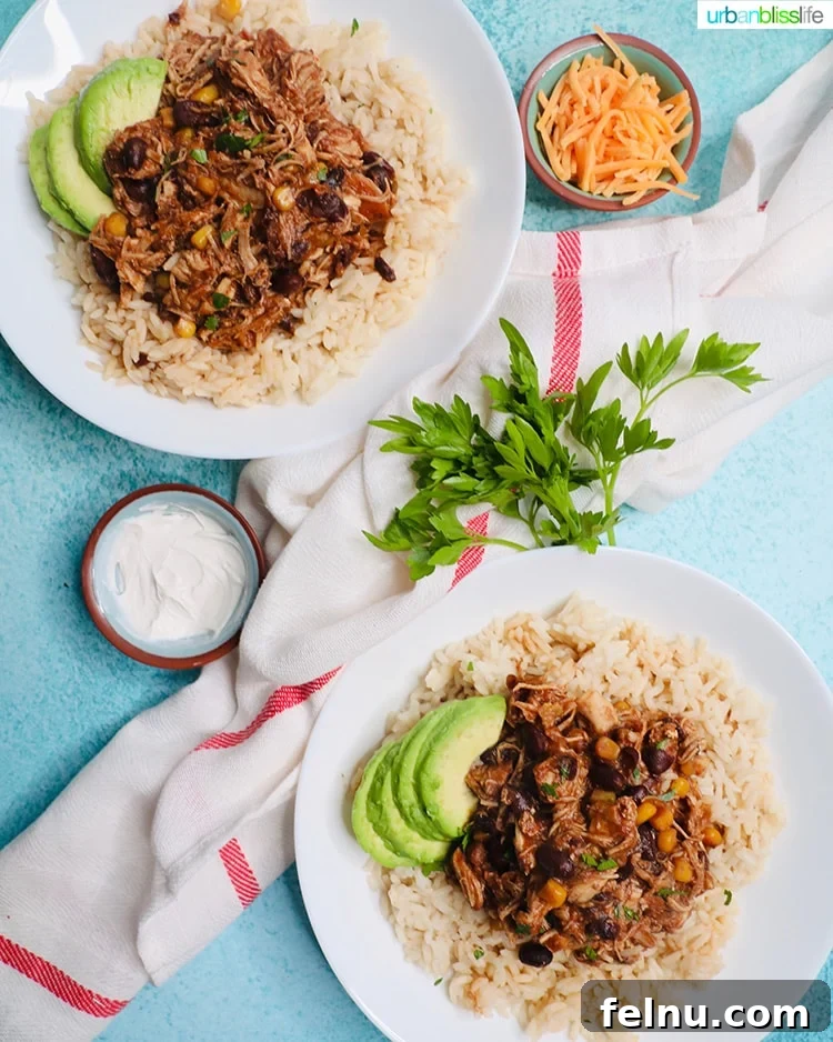 Fiesta Chicken Pressure Cooker Recipe 5 All ingredients added in the instant pot