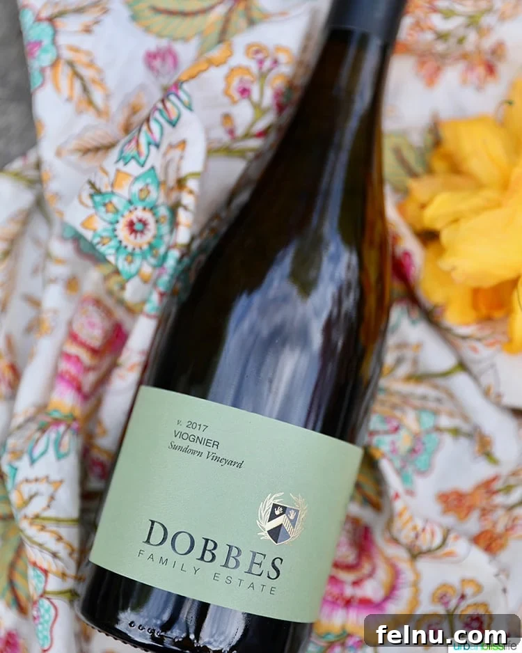 Dobbes Viognier white wine