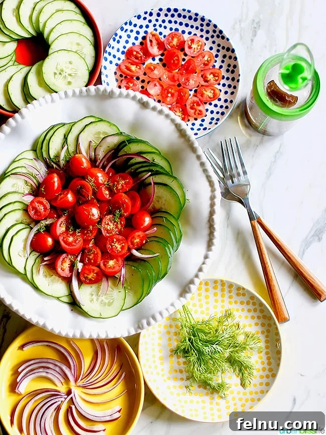 Fresh summer vegetables