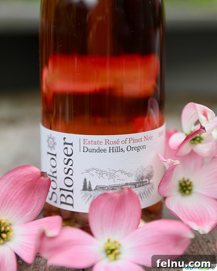 Sokol Blosser Rosé wine