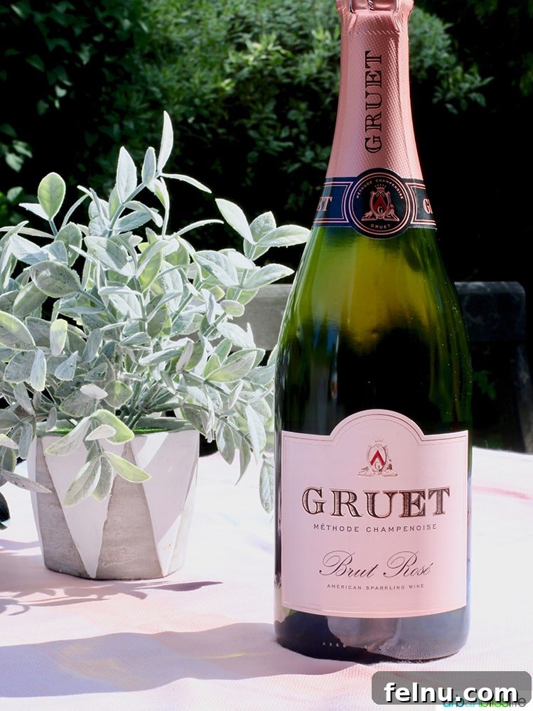 Gruet Brut Rosé wine