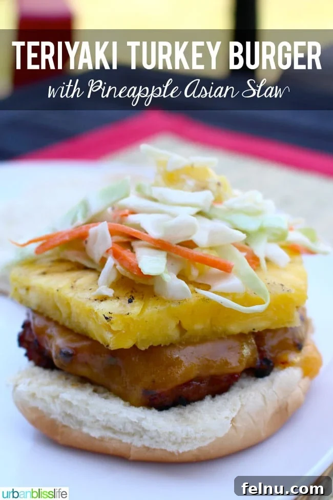 Teriyaki Turkey Burgers