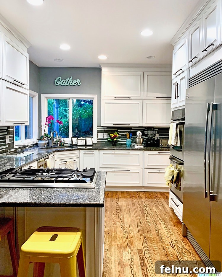 Old Portland kitchen layout before renovation