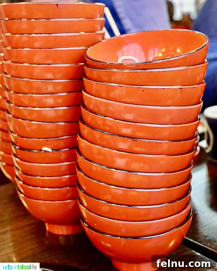 The Endless Noodles of Morioka: A Wanko Soba Adventure 12 The participant's completed Wanko Soba food challenge bowls: 35