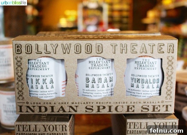 Bollywood Extravaganza 7 Colorful array of custom spice blends available at the Bollywood Market inside Bollywood Theater Portland