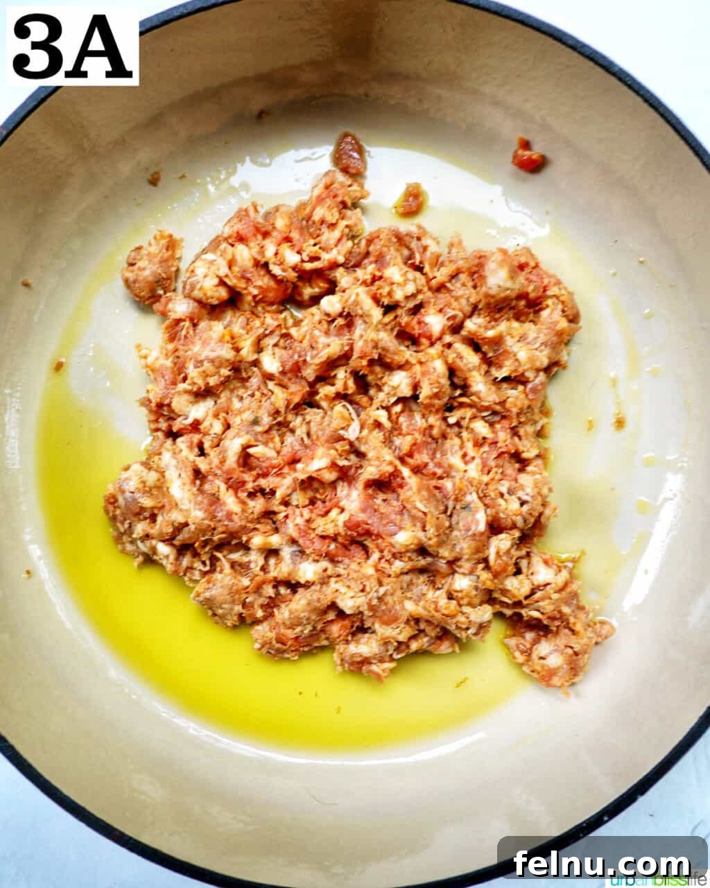 Cooking Italian sausage