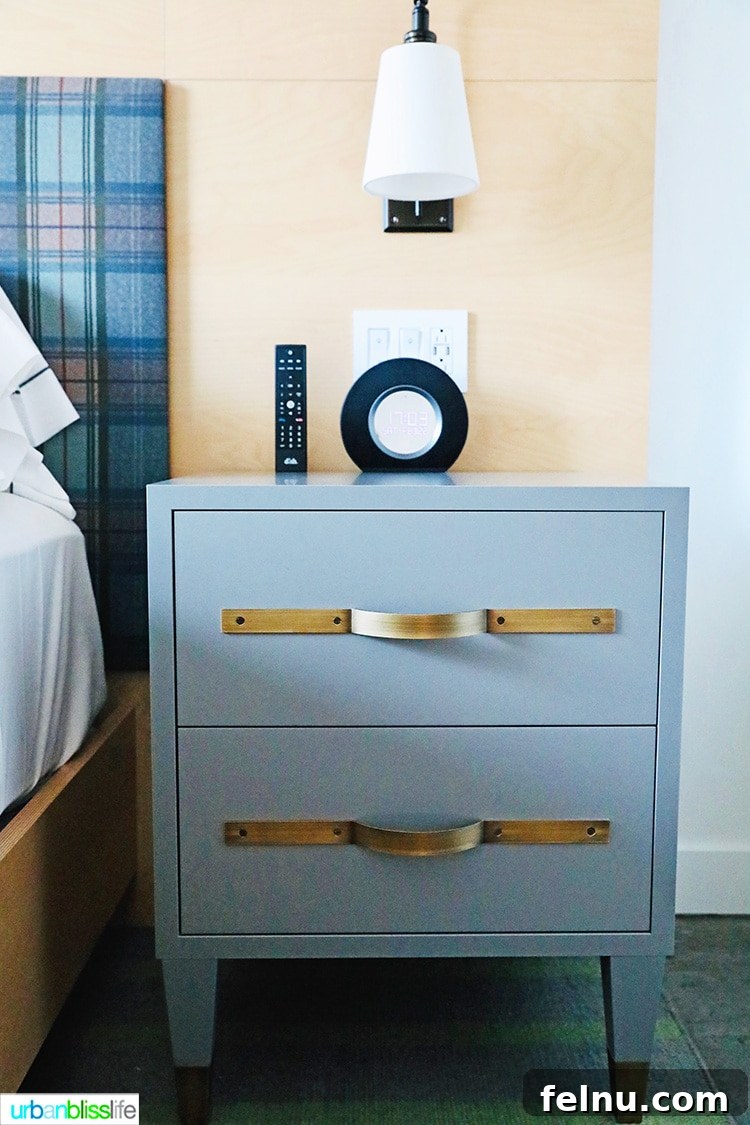 Canopy Portland: Your Pearl District Retreat 11 End Table Detail