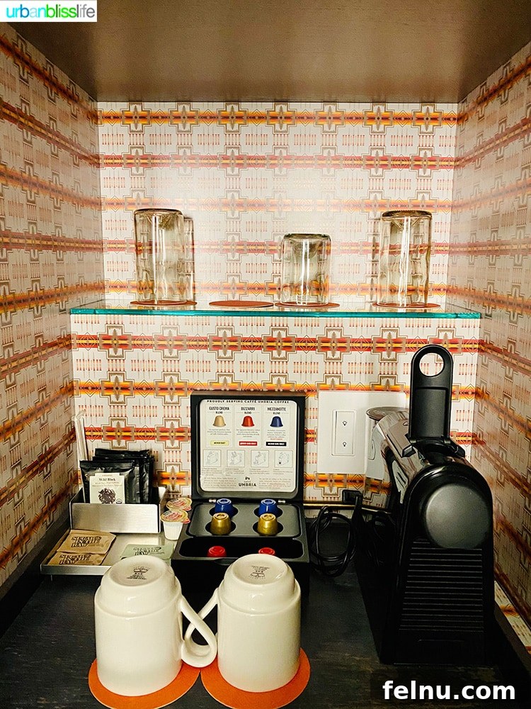 Canopy Portland: Your Pearl District Retreat 12 In-Room Coffee Setup