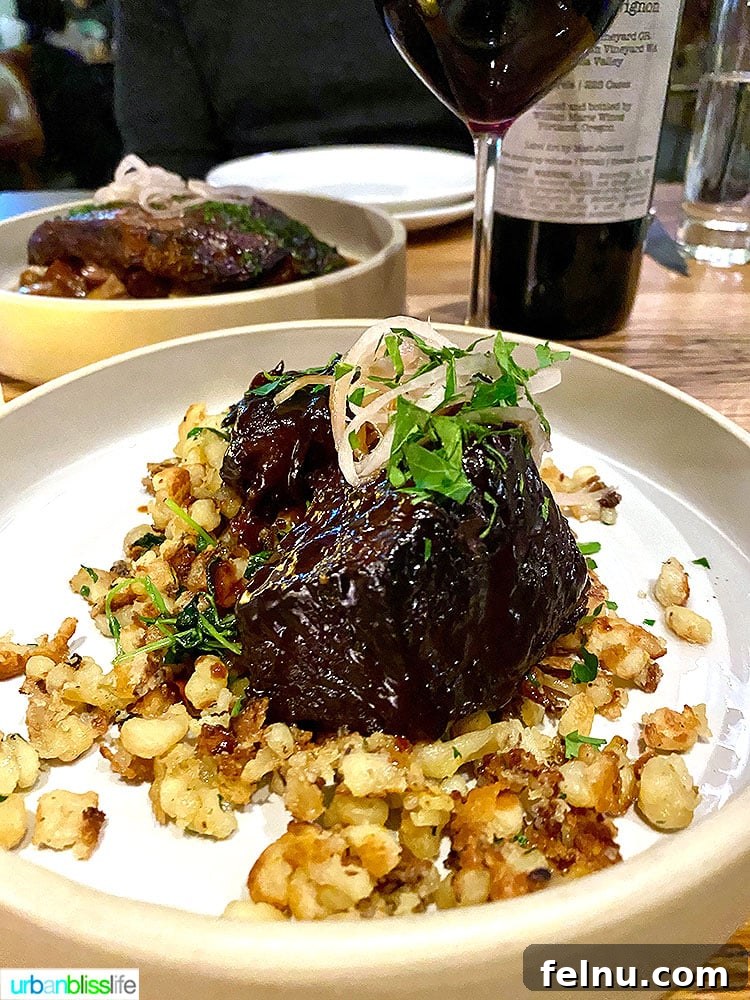 Canopy Portland: Your Pearl District Retreat 18 Short Ribs at Vaux