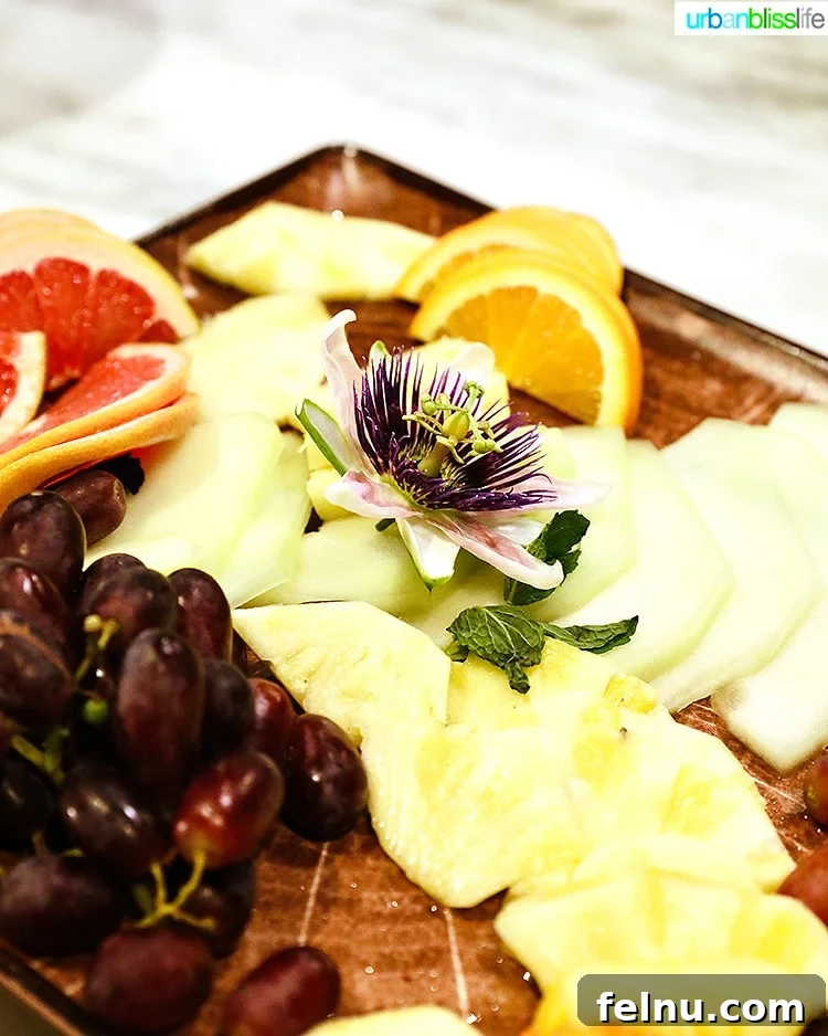 Canopy Portland: Your Pearl District Retreat 24 Fruit Platter