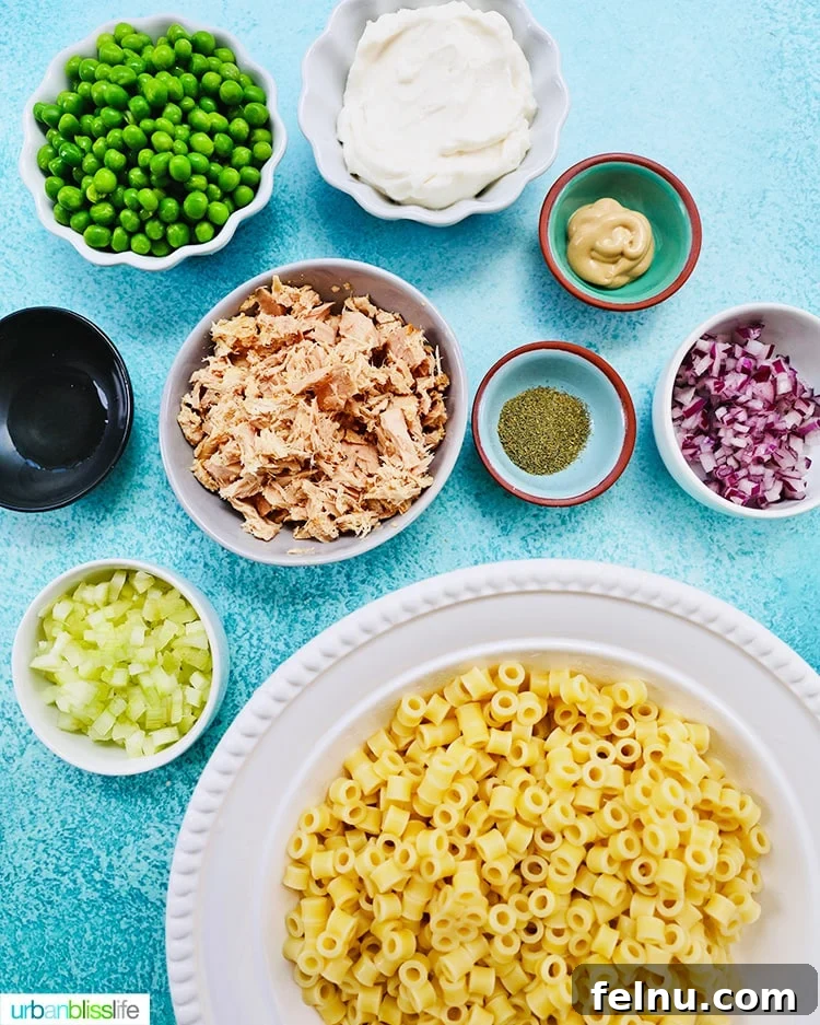 Creamy Tuna Pasta Salad 3 Ingredients for Tuna Pasta Salad