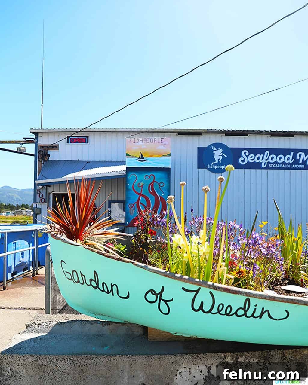 Taste of the Tillamook Coast: Oregon's Seafood Paradise 3 outside of Fishpeople Seafood Garibaldi, Oregon