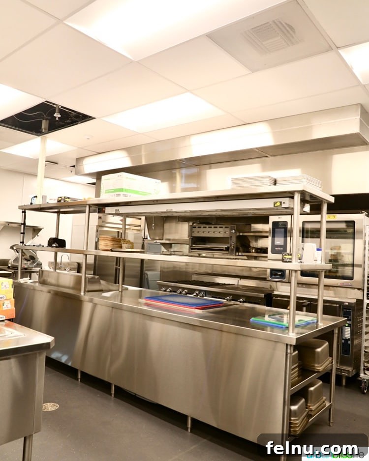 Future of Flavor: Stoller's High-Tech Tasting Center 13 Stoller full kitchen