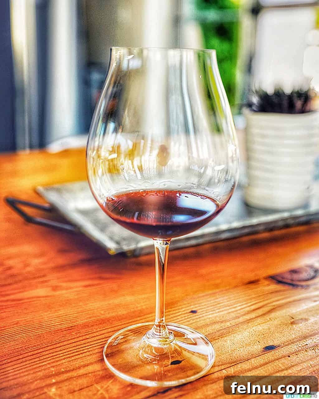 Glass of Pinot Noir