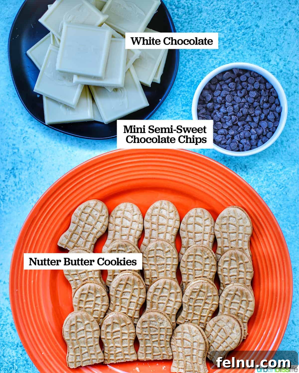 Spooky Nutter Butter Ghosts 4 Ingredients for Nutter Butter ghost cookies