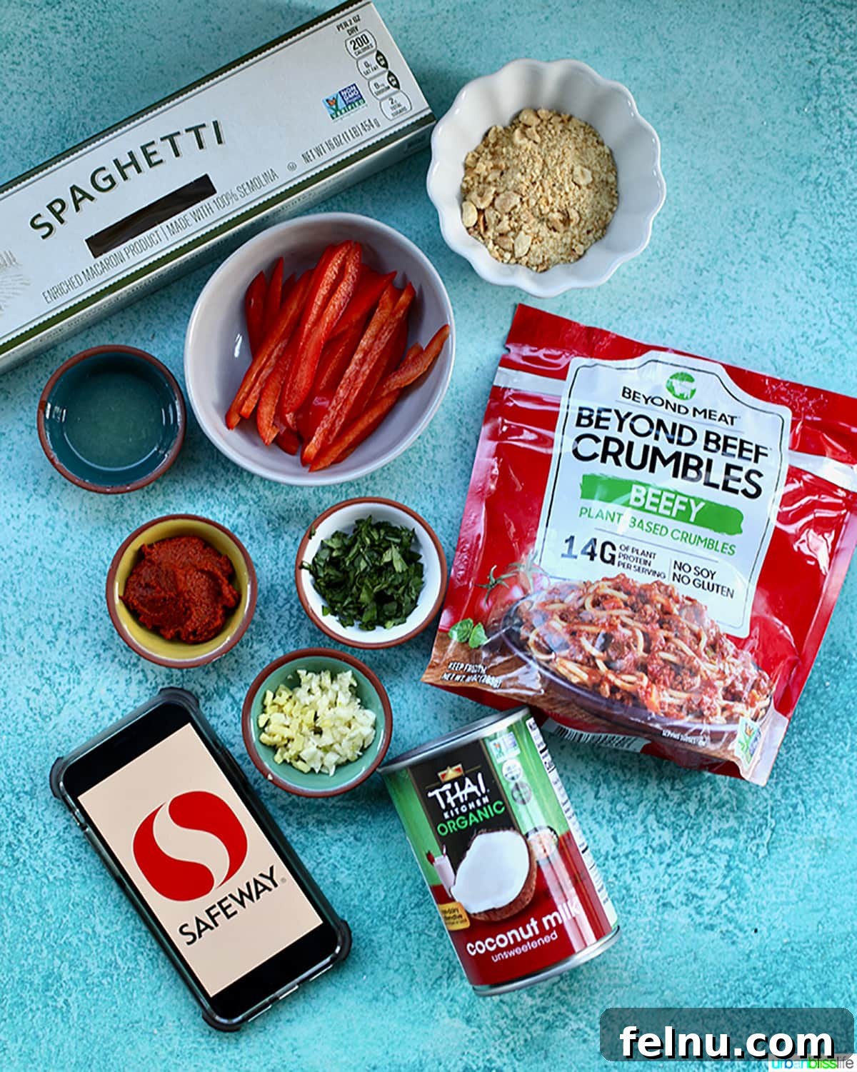 Thai Red Curry Pasta Fusion 4 Ingredients for Red Curry Pasta