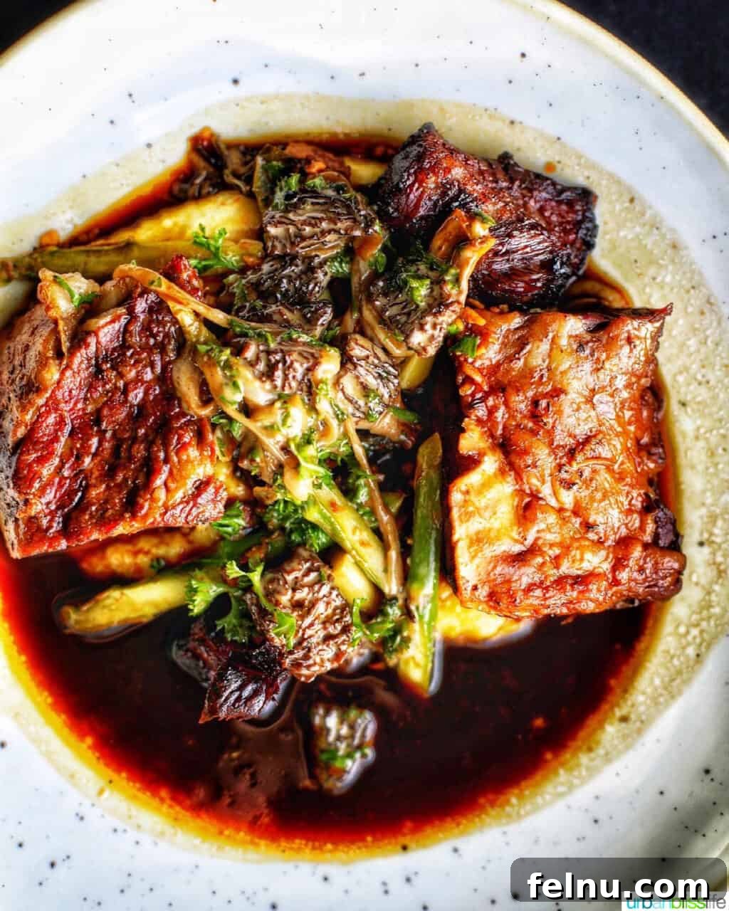 Portland's Top Romantic Dinner Spots 20 Delectable beef dish with rich broth at Le Pigeon restaurant in Portland, Oregon.