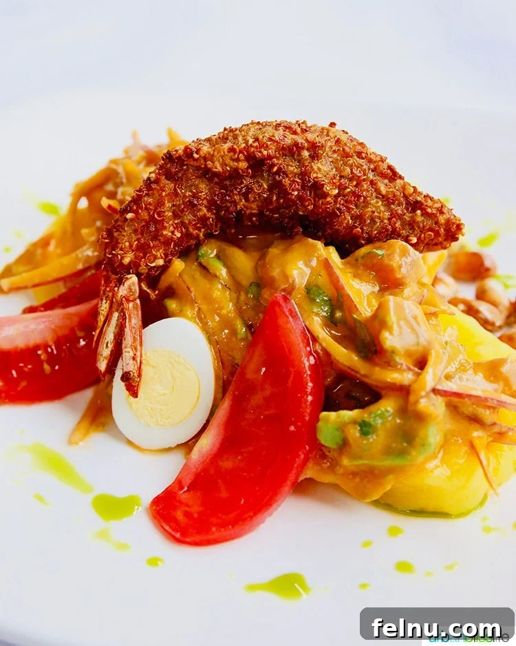 Portland's Top Romantic Dinner Spots 9 Artfully presented Andina Causa Acebichada at Andina restaurant in Portland, Oregon