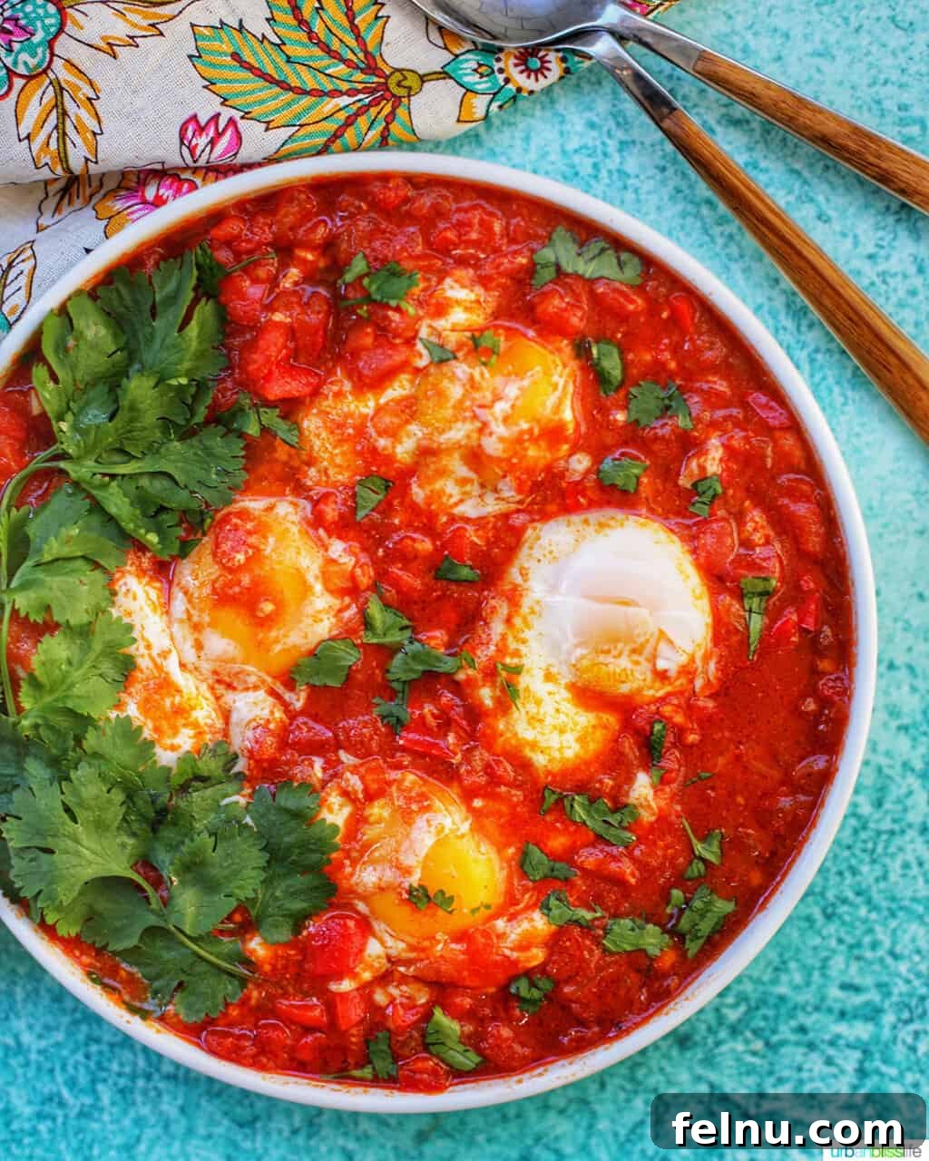 Mastering Ninja Foodi Pressure Cooker Meal Prep Cookbook 10 A comforting bowl of shakshuka, a flavorful one-pan meal.