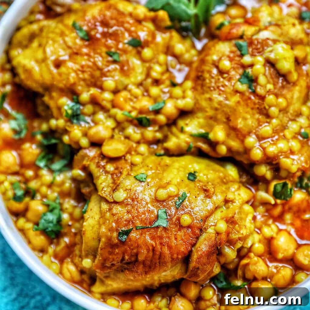 Mastering Ninja Foodi Pressure Cooker Meal Prep Cookbook 15 Savory Moroccan chicken, rich with spices and tender meat.