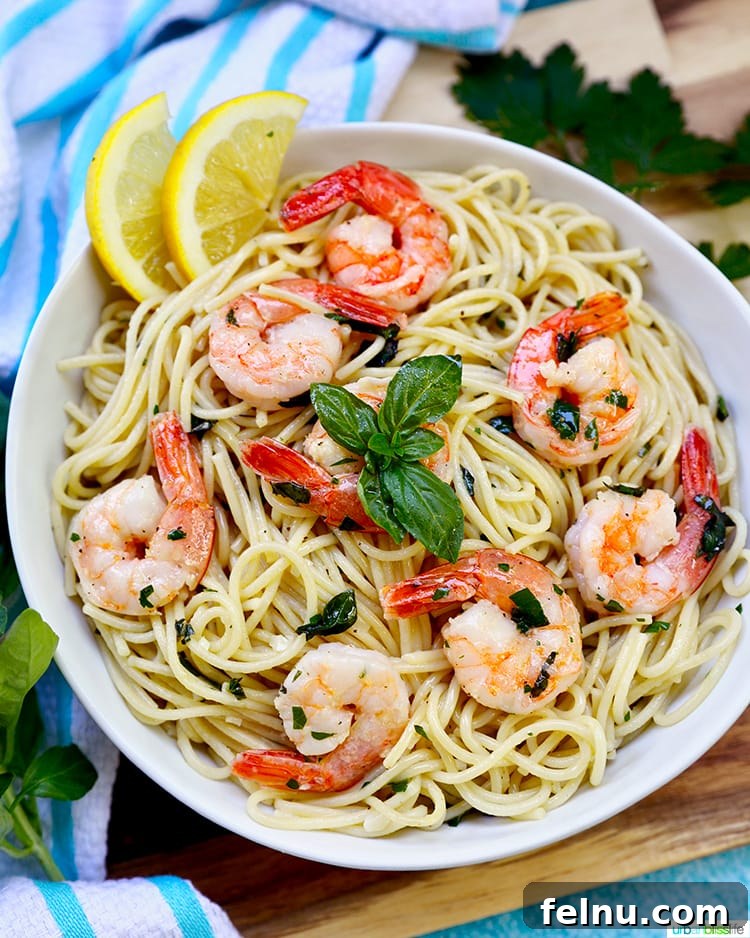 Costco's Complete Monthly Meal Solution 32 Lemon Garlic Shrimp Pasta