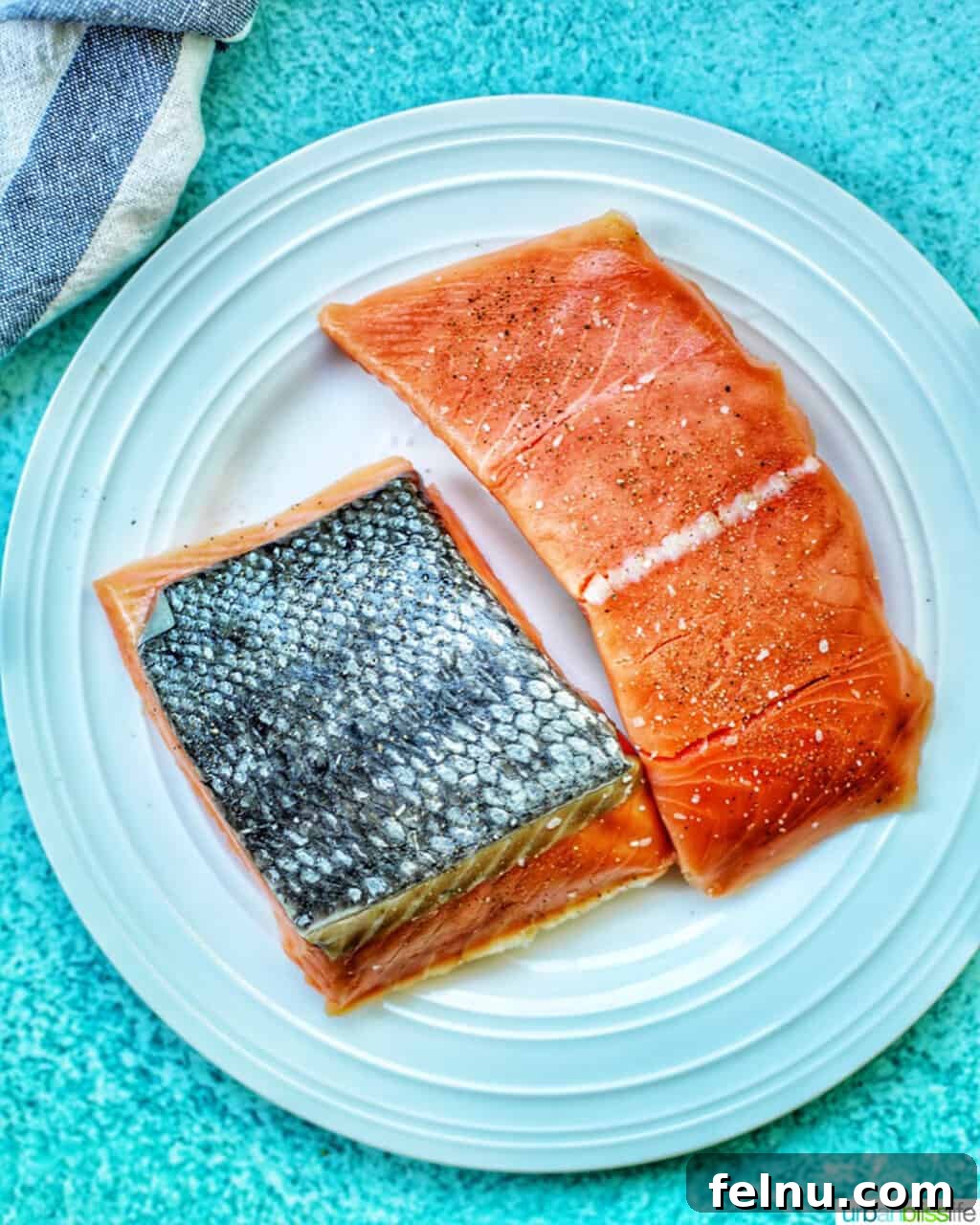 Pan-Fried Salmon with Toasted Almond and Basil Pesto 3 Fresh Salmon Fillets