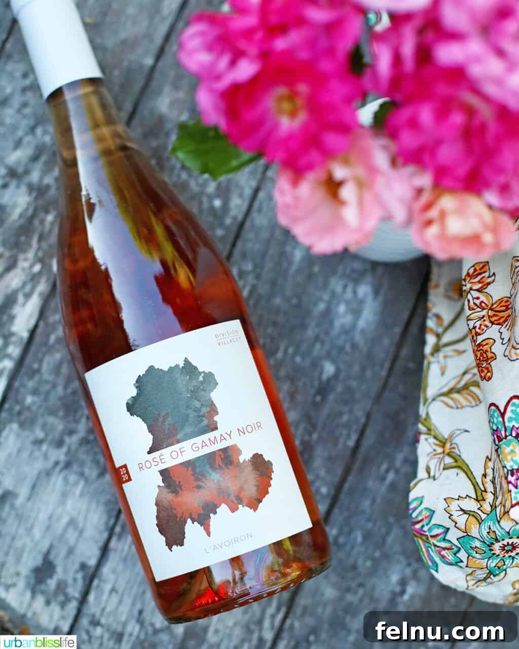 Bottle of Division Wine Company Rosé of Gamay Noir