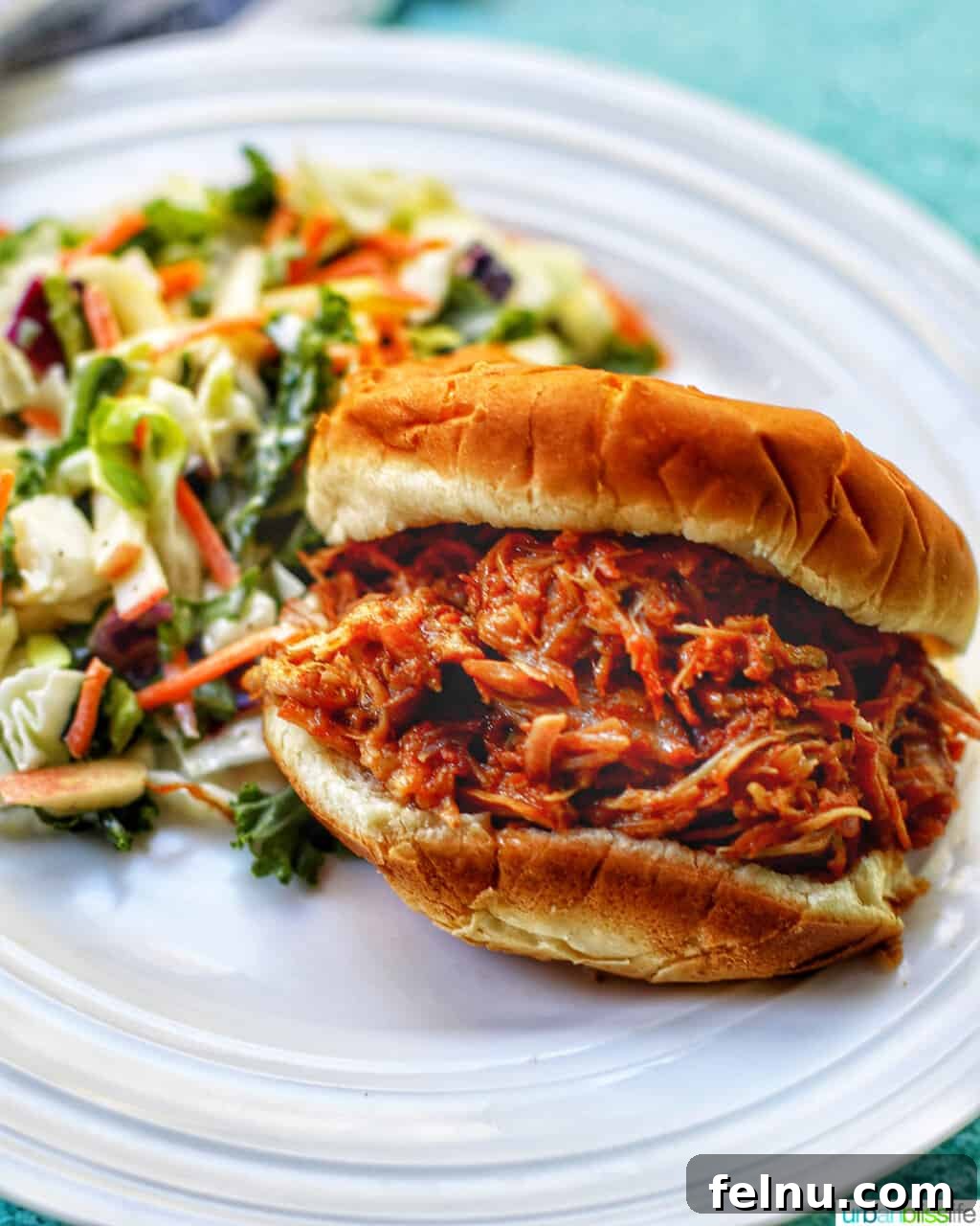 Slow Cooker Pulled Pork Perfection 2 Delicious Pulled Pork Sandwich with Slaw