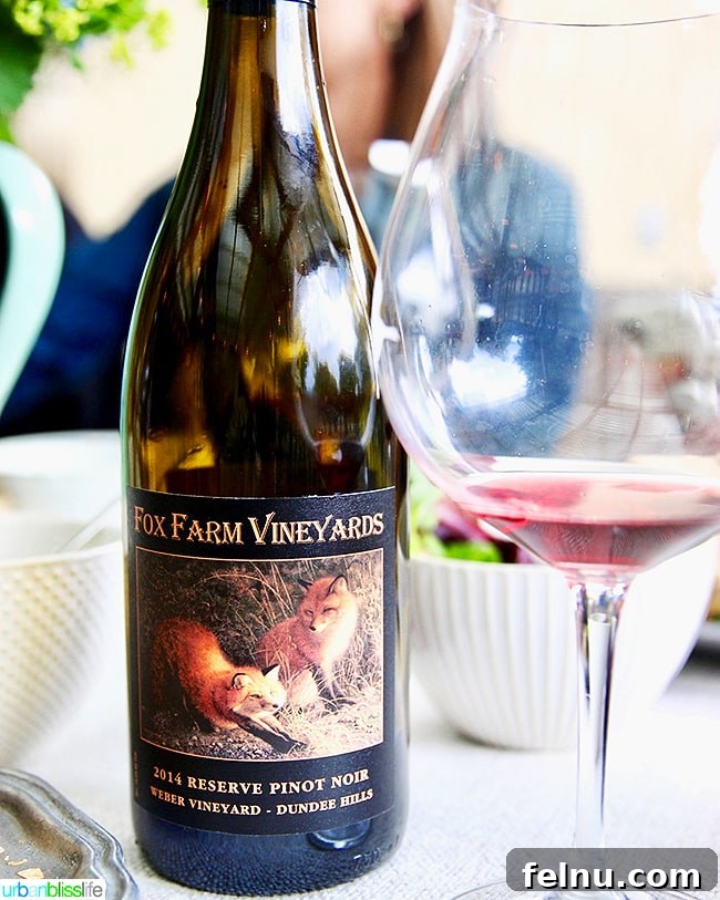 Sip Dundee Oregon Wine Country Guide 30 Fox Farm pinot noir