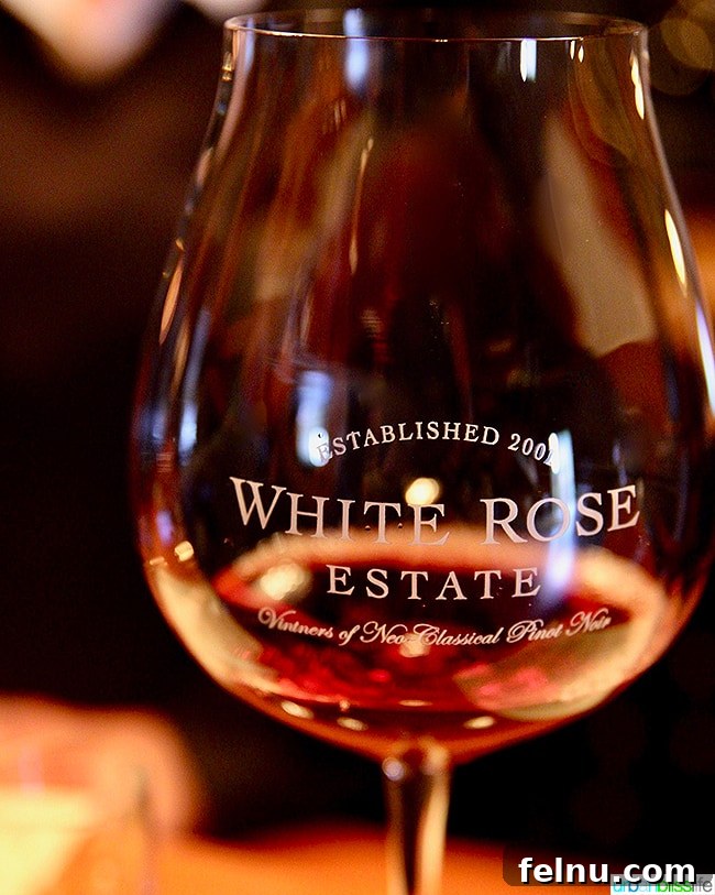 Sip Dundee Oregon Wine Country Guide 42 White Rose Estate pinot noir