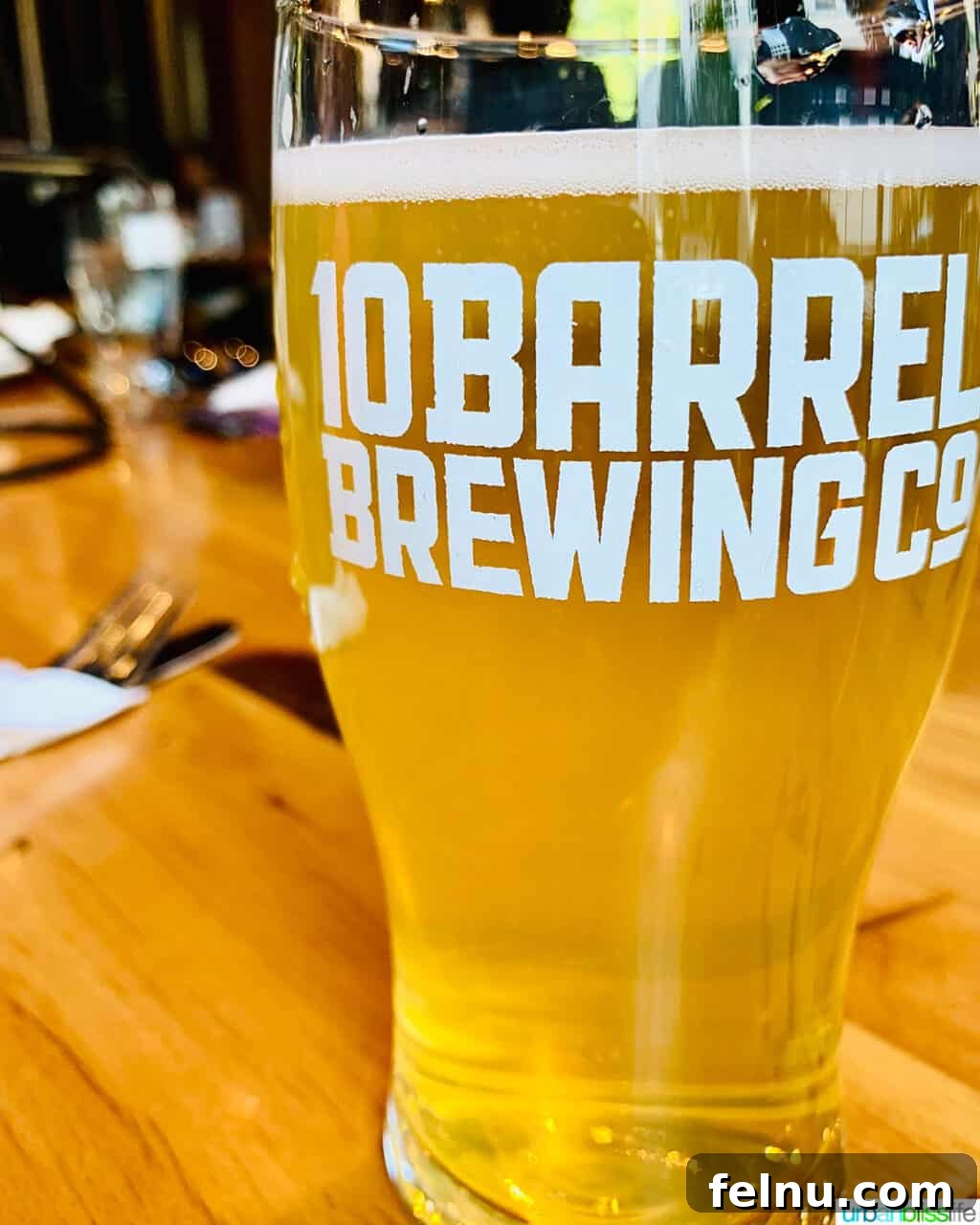 Portland, Oregon: A Food Lover's Paradise 6 A close-up of a refreshing glass of beer, highlighting the brewery's commitment to crafting quality brews.