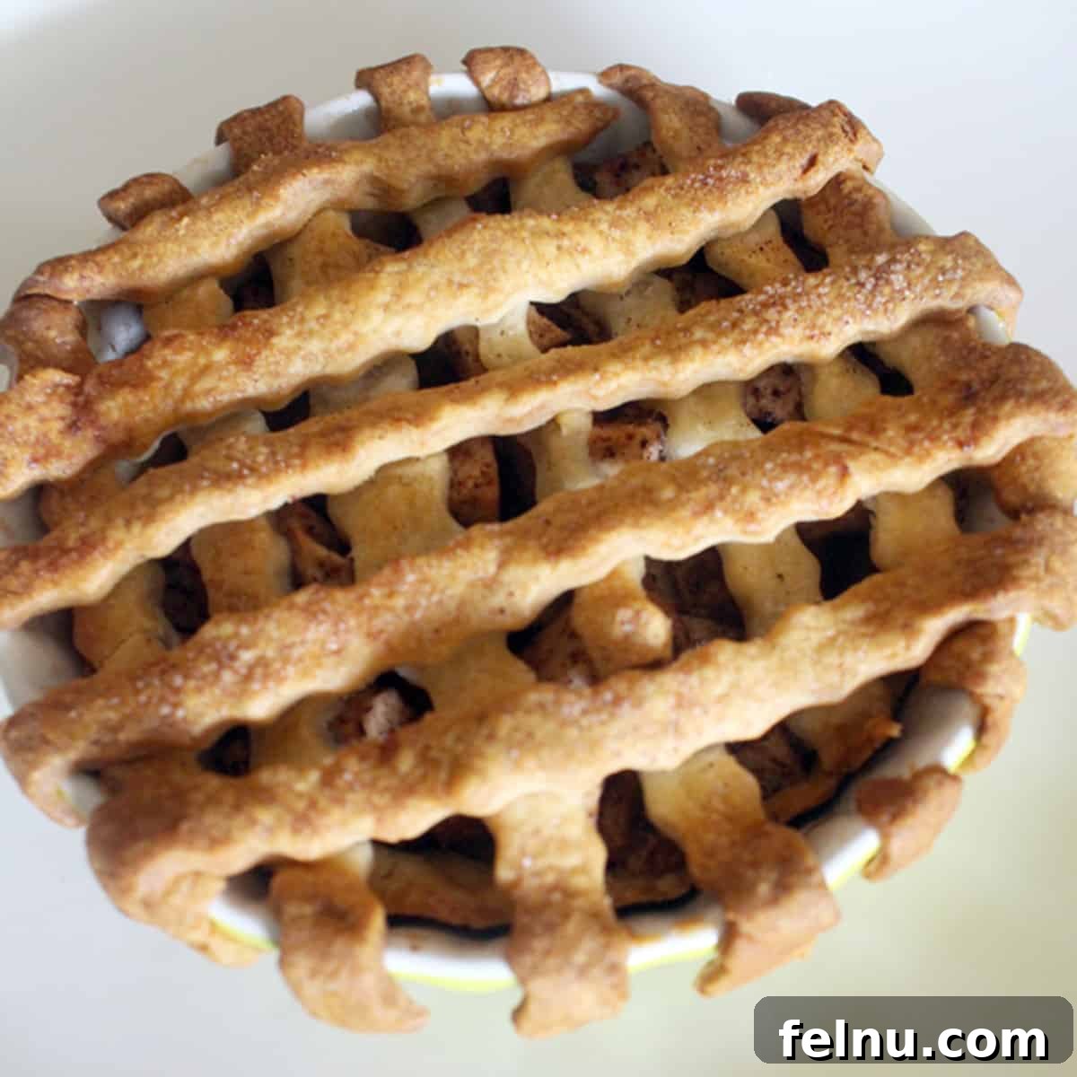 Adorable Mini Apple Pies, perfectly portioned.