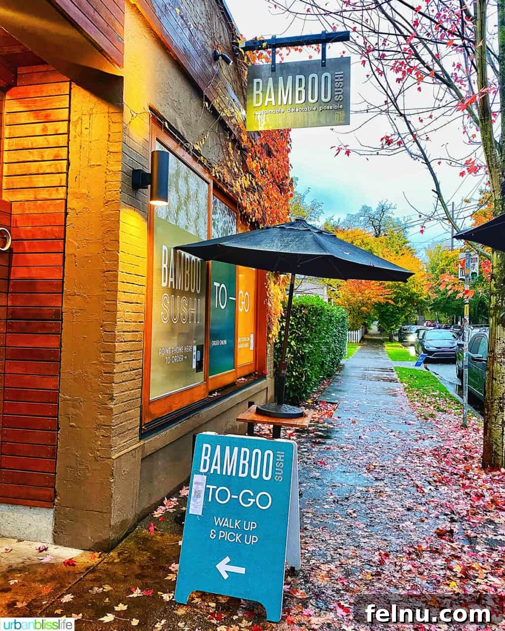 Exterior of Bamboo Sushi in SE Portland