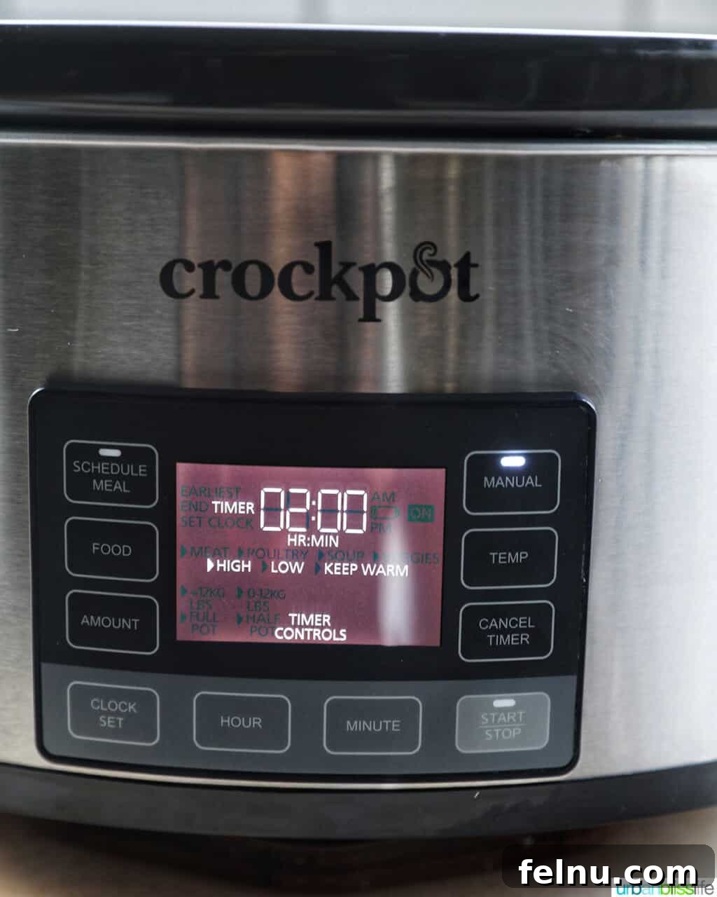 Slow-Cooker Turkey Tetrazzini Delight 11 Crockpot set for 2 hours on high heat