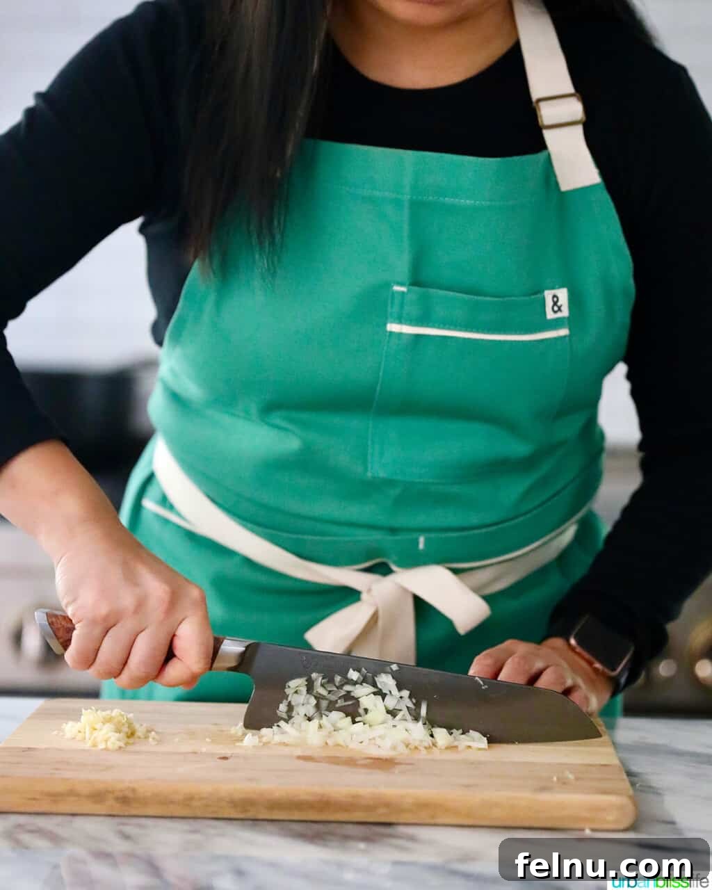 Slow-Cooker Turkey Tetrazzini Delight 25 Knife and Cutting Board
