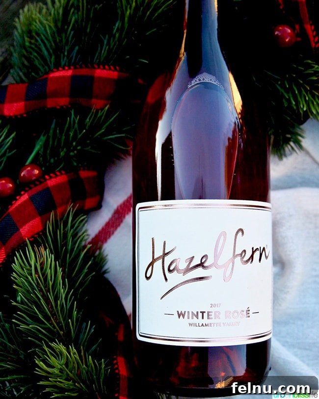 Dairy-Free Christmas Wreath Salad with Creamy Ranch 9 Hazelfern Cellars Winter Rose
