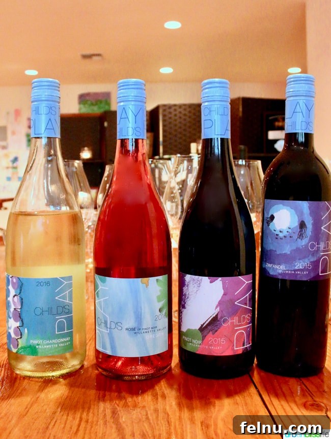 Oregon Wine Tasting: Exploring Yamhill-Carlton AVA 29 Tendril Wines Child's Play wines