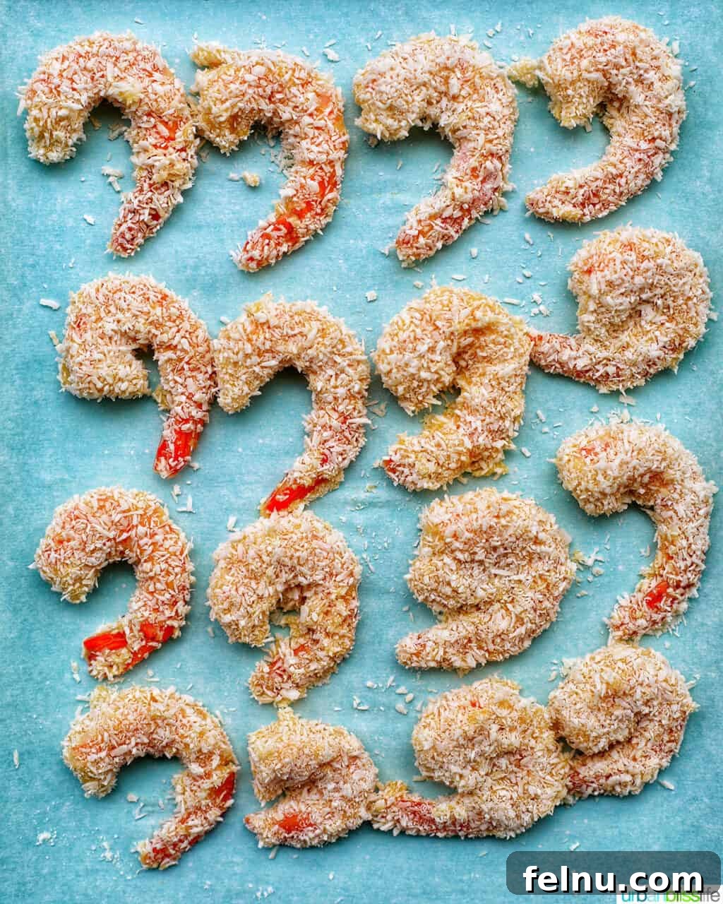 Crispy Gluten-Free Air Fryer Coconut Shrimp 13 coated coconut shrimp