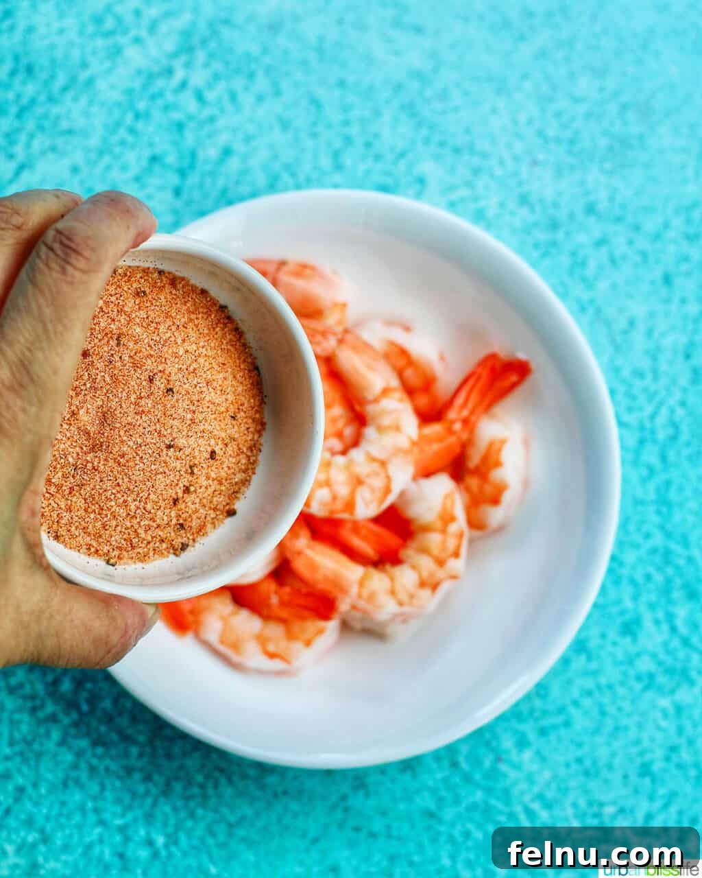 Air Fryer Bacon Shrimp Skewers 6 Seasoning shrimp