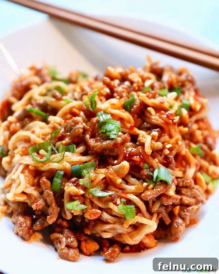 Culinary Kickstart: January 2024 4 Pork and Peanut Dragon Noodles