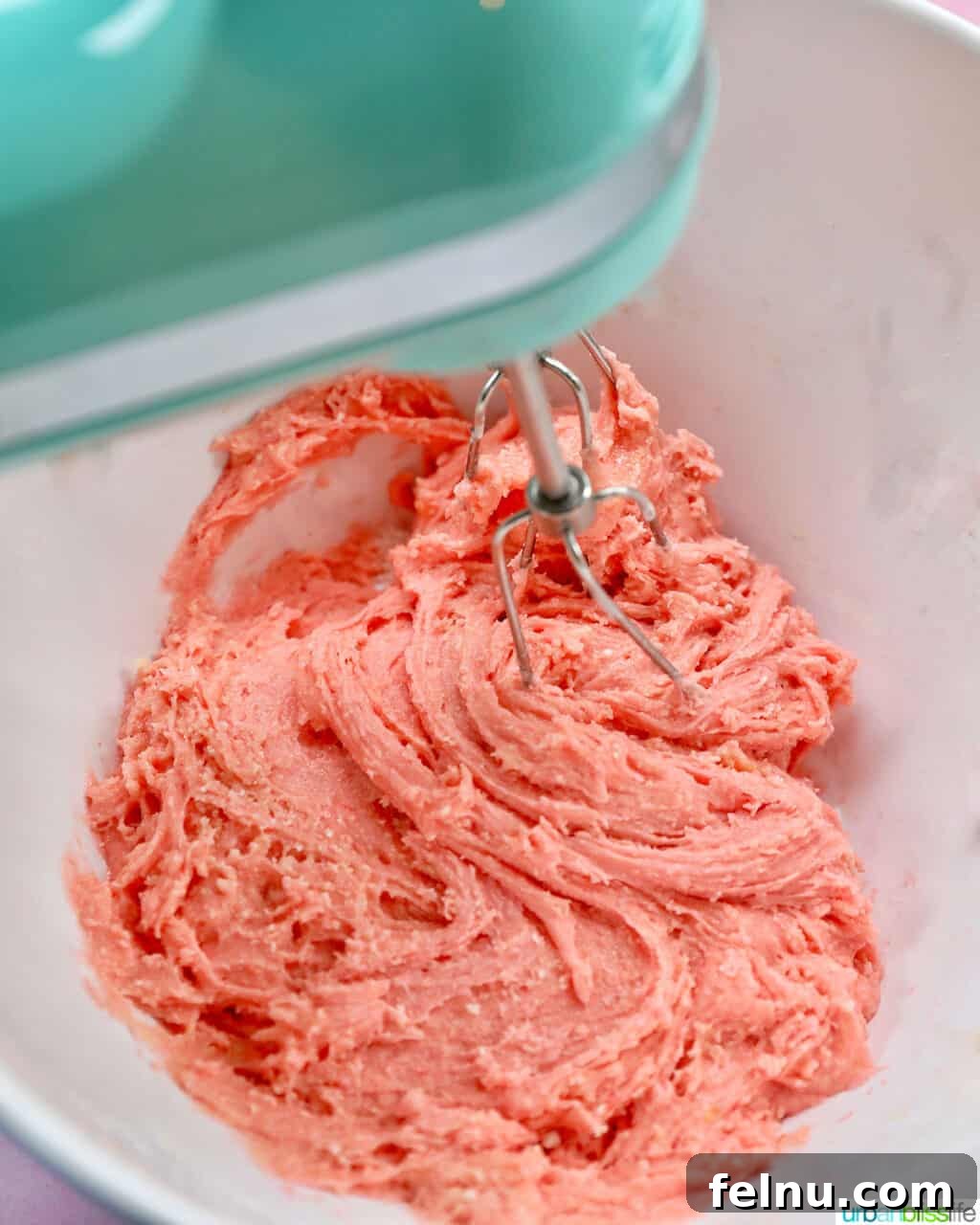 Hand Mixer Mixing Batter